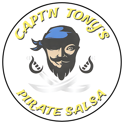 Capt'n Tony's Pirate Salsa Colored Logo