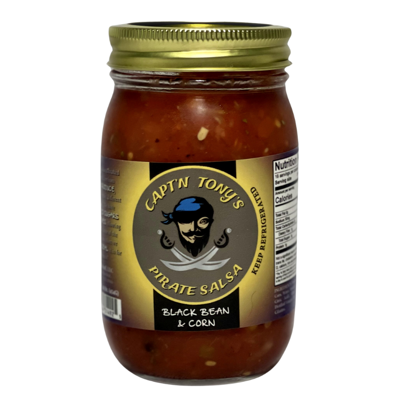 Captain Tony's Black Bean & Corn Salsa